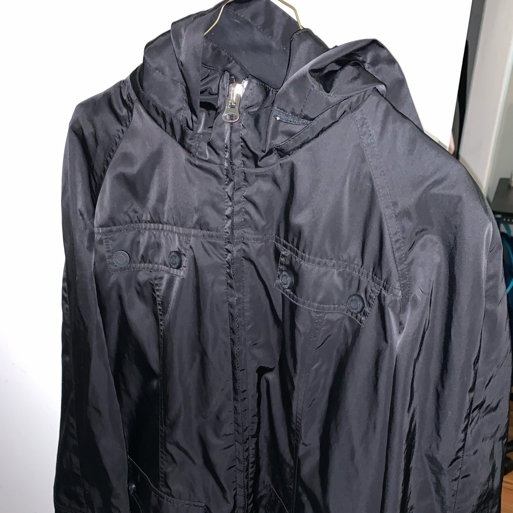 Calvin Klein Zip Up Rain Jacket